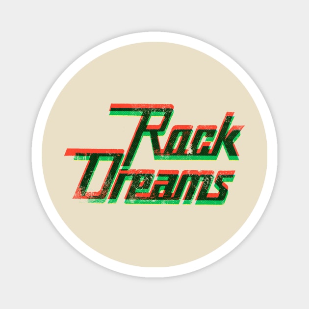 Rock Dreams Magnet by HAPPY TRIP PRESS